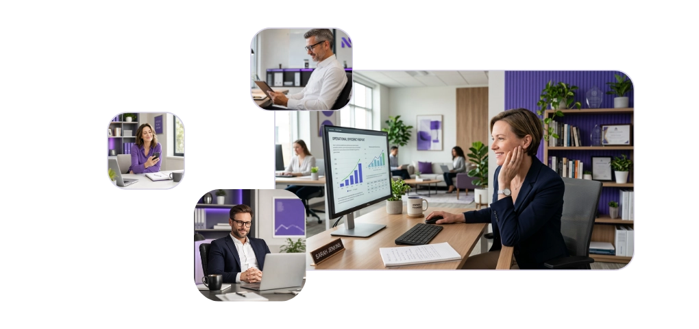 Empresarios se beneficiando do programa nuvo starter - nuvo company Empresários tendo maior controle de sua empresa graças ao programa nuvo starter